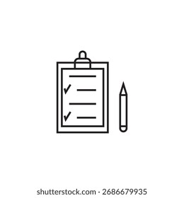 ícone de formulário ilustração elemento design