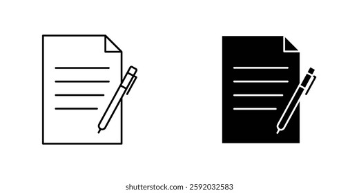 Form icon symbol collection on white background.