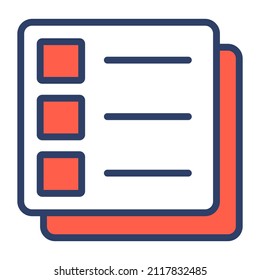 form Icon. User interface Vector Illustration, As a Simple Vector Sign and Trendy Symbol in Line Art Style, for Design and Websites, or Mobile Apps,