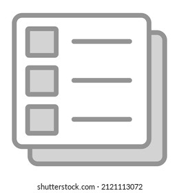 form Icon. User interface Vector Illustration, As a Simple Vector Sign and Trendy Symbol in Line Art Style, for Design and Websites, or Mobile Apps,