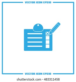 form icon vector