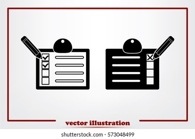 form icon vector illustration.
