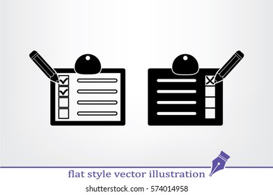 form icon vector illustration.