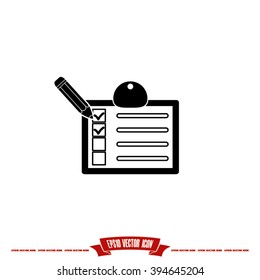 form icon vector illustration eps10.