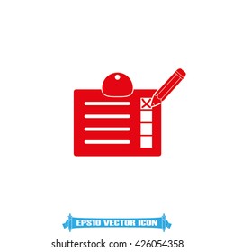 form icon vector illustration eps10
