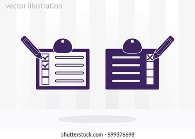 form icon vector illustration eps10.