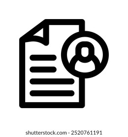 Formularsymbol. Vektorliniensymbol für Ihre Website, Ihr Handy, Ihre Präsentation und Ihr Logo-Design.