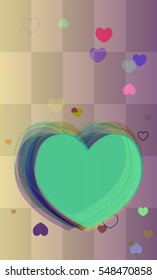 form into magical hart, intelligent confusion in thought.