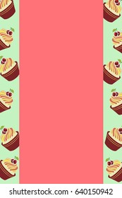 a form for a menu of cupcakes