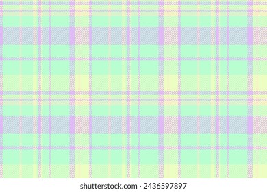 Form seamless vector background, horizon pattern texture tartan. Free check fabric plaid textile in light and blanched almond colors.