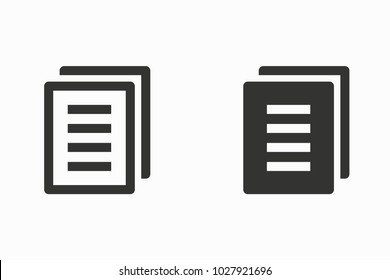 Form vector icon. Black illustration isolated for graphic and web design.