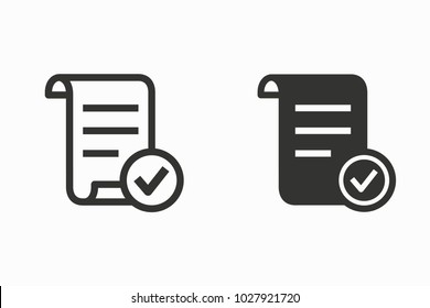 Form vector icon. Black illustration isolated for graphic and web design.