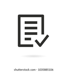 Form vector icon. Black illustration isolated for graphic and web design.