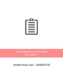 form vector icon thin art shape list