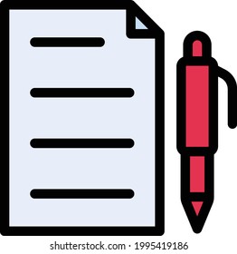 form vector line colour icon
