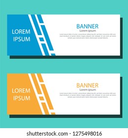 formal banner template design.