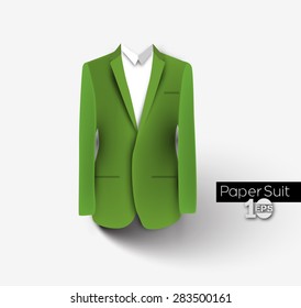 Formal Blue Business Suit, Jacket and Waistcoat for Men