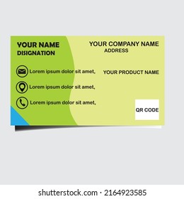 It is a formal business card. It can carry personal information well