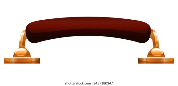 Ilustración vectorial de manija de puerta formal