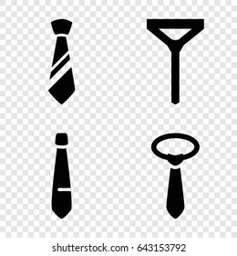 Formal icons set. set of 4 formal filled icons such as