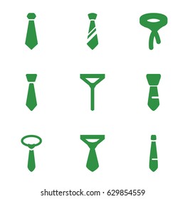 Formal icons set. set of 9 formal filled icons such as