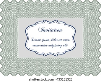 Invitación formal. Buen diseño. Personalizable, fácil de editar y cambiar los colores. Con fondo. 