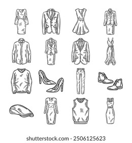 Formal Outfit Set - Colorless