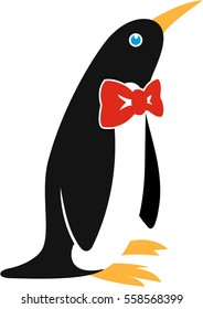 Formal Penguin cartoon