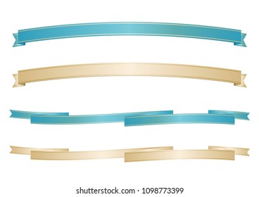 formal ribbon vectorset