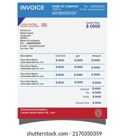 It is a formal and standard quality invoice.