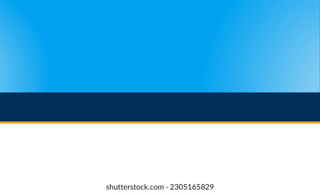 Fondo de banda formal. Resumen BG amarillo blanco de la Marina Azul claro. Cartel de presentación de vectores - Tarjeta de presentación. Plantilla de diseño de certificado. Diseño de vectores de escenas de título.