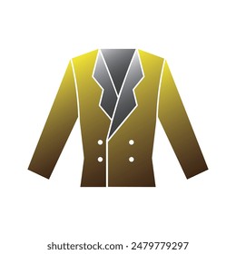 formal suit vector, tuxedo, clothes icon sign