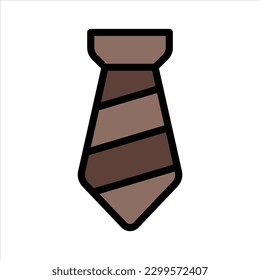Símbolo de icono de línea simple de vínculo formal
