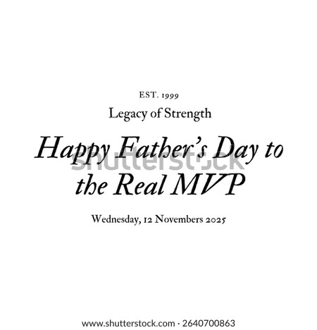 A formal tribute with graceful script, fit for a truly valuable person.

