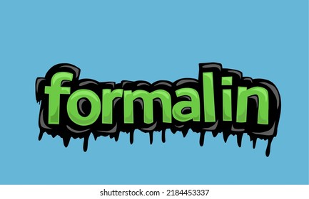 FORMALIN background writing vector design very cool and simple