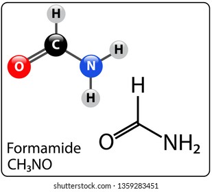 Formamide Molecule Structure