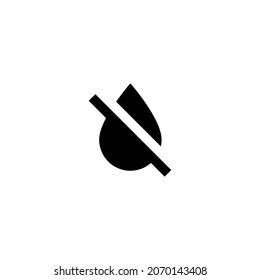 format color reset Icon. Flat style design isolated on white background. Vector illustration