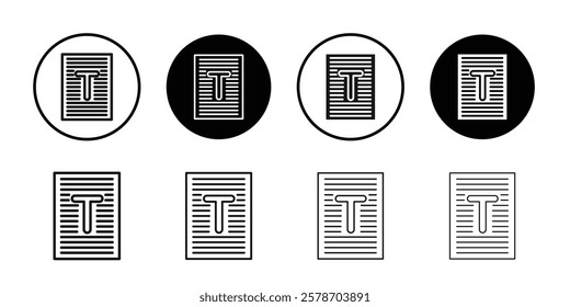 Format icon Isolated flat vector in outline