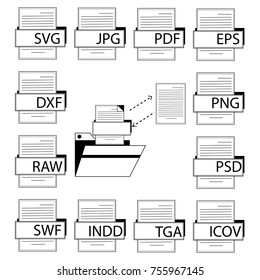 Format Icons Standard luxury