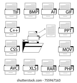 Format Icons Standard luxury