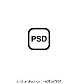 format psd icon