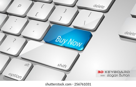 Formation Concept 3D real look keybord to use for advertising and presentations, promotions or technology related brochures.