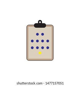 formation, strategy, instruction soccer ball illustration