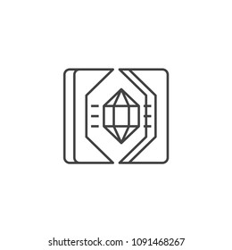 Forming icon isolated on white background. Printing symbol modern, simple, vector, icon for website design, mobile app, ui. Vector Illustration