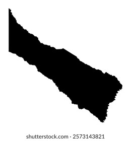 Formosa Province map, administrative division of Argentina. Vector illustration.