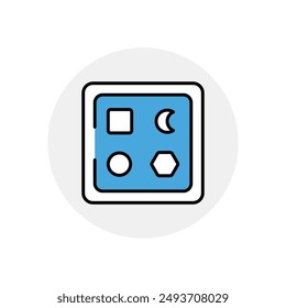 Ilustración de stock de Vector de iconos de formularios