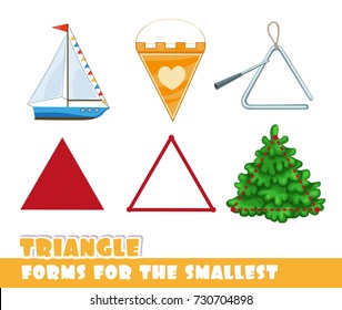 Triangle Shaped Objects For Kids