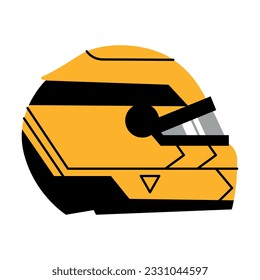 Formula 1 set. Types of tire, car, helmet, pit stop, podium, lights out. Speed racing tournament. Formula One championship. Motorsport concept. Vector Illustration isolated on background