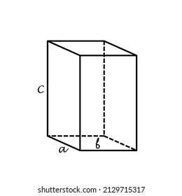 Formel blockiert auf weißem Hintergrund, der für Lernen, Bildung, Mathematik, Physik verwendet werden kann. Vektorgrafiken usw.
