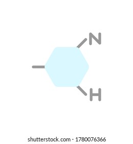 Fórmula, icono de química. Elementos vectoriales de color simples de iconos de conocimiento para ui y ux, sitio web o aplicación móvil